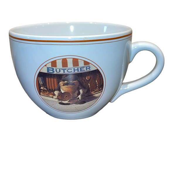 Warner Bros Other - 90s Vtg 1994 Warner Bros Looney Tunes Delancey St Tasmanian Devil Butcher Mug